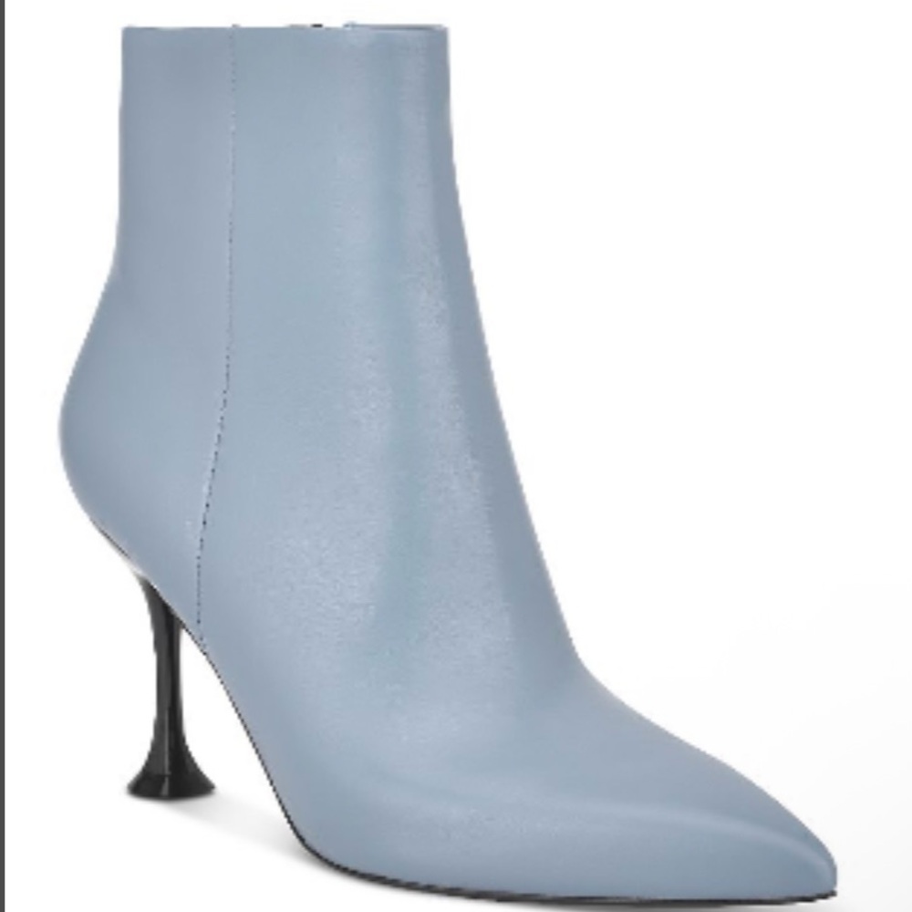 Bloomingdale's Light Blue Heeled Boots